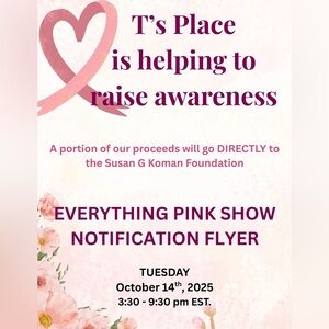 Please like this flyer to be notified of this special show